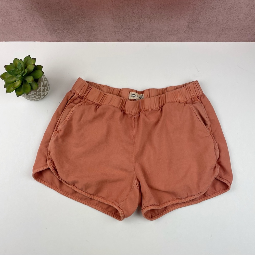 Madewell Rusty Terracotta Drawstring Shorts
